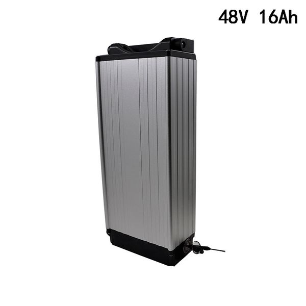 48 V 13 S 8 P 18650 pil 16AH E-bisiklet Lityum pil 350 W 600 W 1200 W Elektrikli bisiklet pil 48 V + 2A Şarj Ücretsiz Kargo