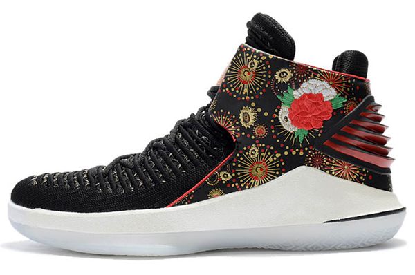 

2018 New 32 Chinese New Year Men Basketball Shoes High Quality XXXII 32s Hornets Mens Trainers Sports Sneakers Size 40-46