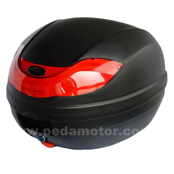 

peda 2018 new fashion 32l motorcycle ase pp tail boxes 2016 new itailan design luggage lock motor trunk carrier box