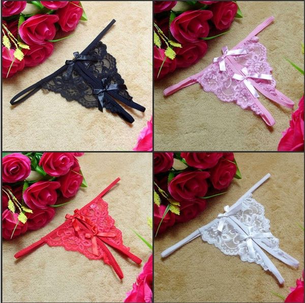 

кружева женщины стринги брюки сексуальное женское белье открыть промежность t брюки сексуальные t-брюки g строки галстук-бабочку сексуальное, Red;black