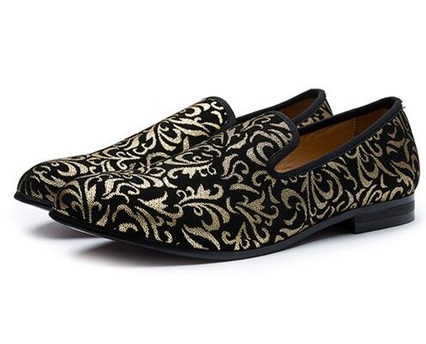 comfortable black loafers