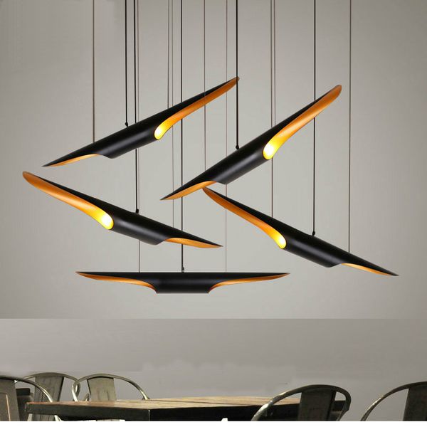 

modern pendant lamps nordic l bar restaurant pendant lamp inclined aluminum cylinder led engineering hanging lighting dining room lights