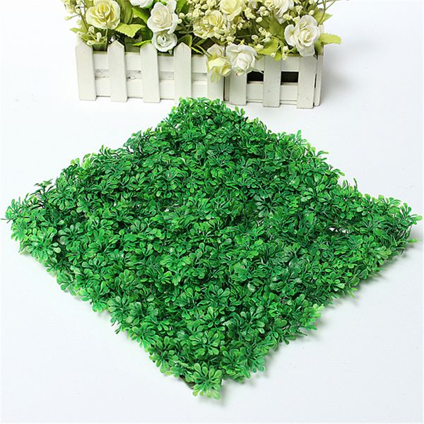 2019 25x25cm Green Grass Plastic Artificial Fish Tank Ornament