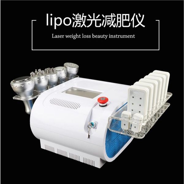 

portable 7 in 1 vacuum rf ultrasonic slimming cavitation machine massage machine for boby and face rf