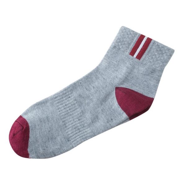 

men's ankle 30cks japan cotton patchwork breathable compression ab30rb footsies no show 30cks for male happy funny #40, Black