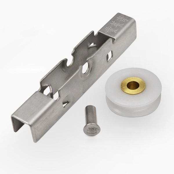 

безрамный балкон ролик раздвижные стеклянные двери пластиковые стальные окна шкив душевая комната вогнутое колесо немой нейлон ролик аппарат