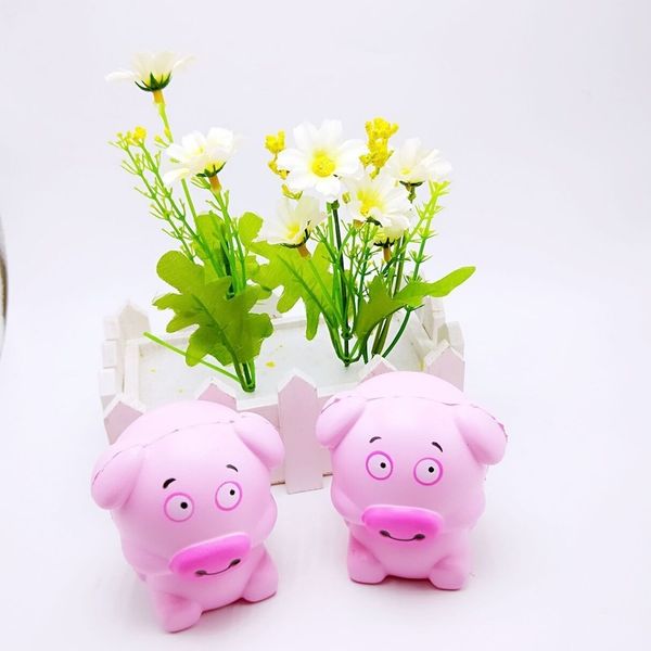 

slow rebound doll pink pig mobile phone backpack unzipping toys