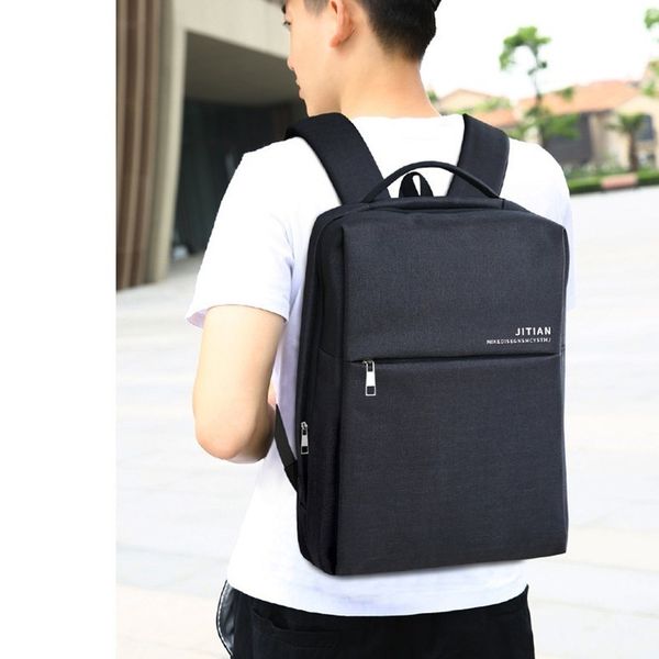 

men's backpack fashion trend both shoulders zaino male travel business affairs computer package high junior student college bag