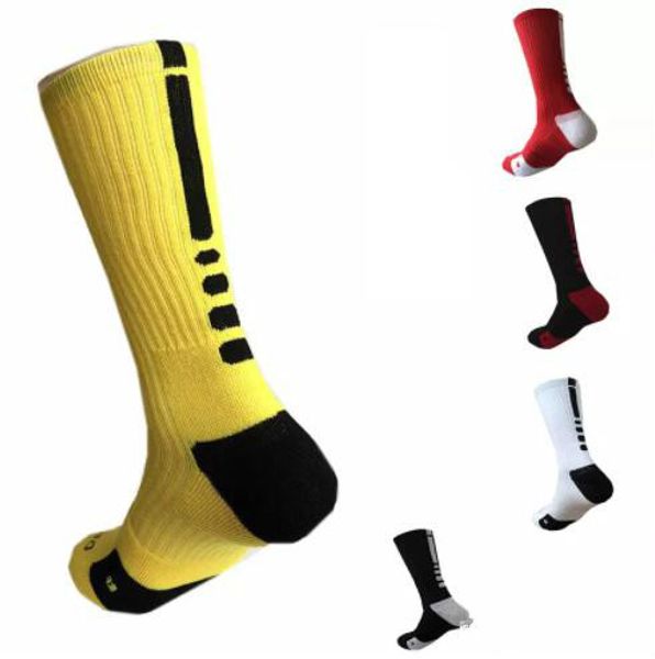 

IN stock EU USA Professional Elite Basketball Socks Long Knee Athletic Sport Socks Men Fashion Walking Running Tennis Sports Sock