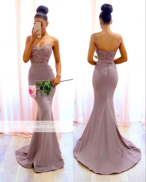 

2018 african spaghetti bridesmaid dresses lace mermaid wedding guest dress short maid of honor evening party gowns custom made, White;pink