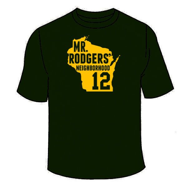 aaron rodgers neighborhood t shirts