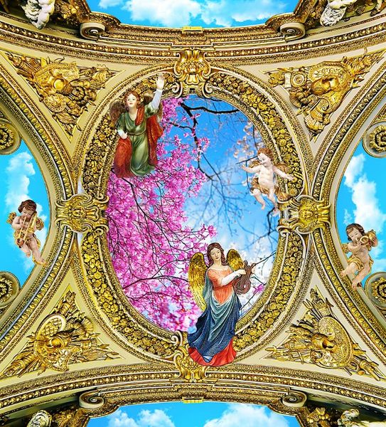 

angels wallpaper the arrival of 3d fairy and angel european style zenith angels wallpaper