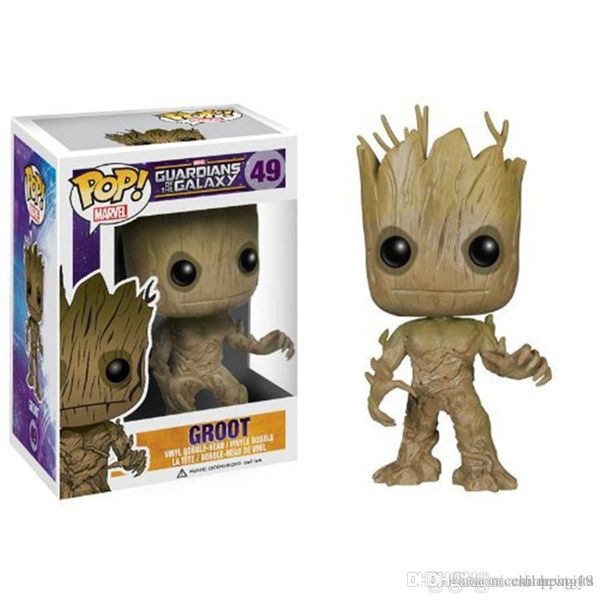 

t14 guardians of the galaxy 2 toddler groot toy figure action figures 9-11cm funko pop box harry potter goku spiderman joker game of thrones