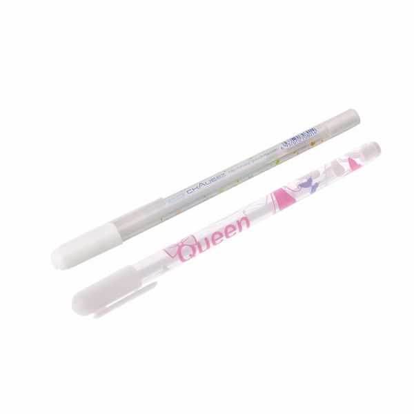 

1pc white hook liner pens signature marker black paper highlighter reviser 0.8mm