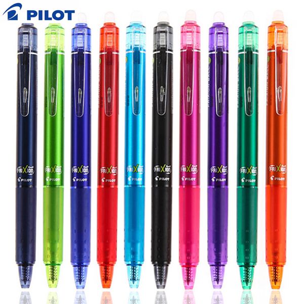 

pilot pens lfbk-23ef magical erasable press gel pen 0.5 mm stainless nib frixion ball knock japan