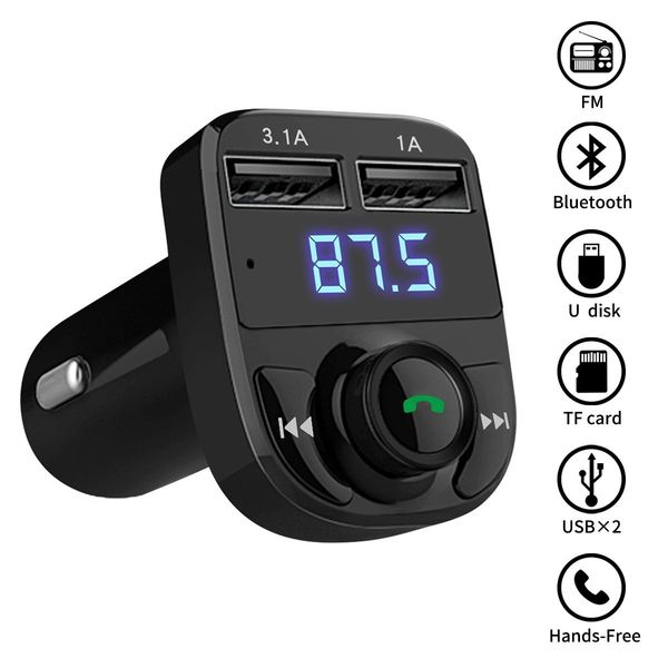 

Bluetooth FM-передатчик, Darythem Беспроводной автомобильный FM-передатчик Автомобильный а