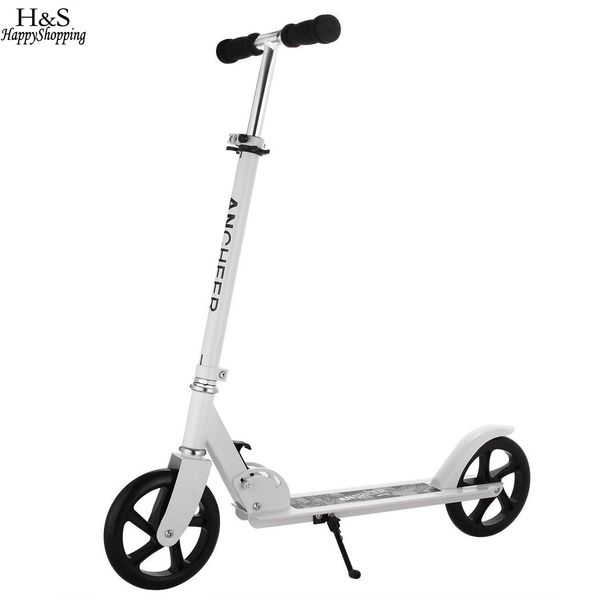 

Ancheer New Adult Scooter Adjustable Height Pro Scooter Folding Wakeboard Men and Women Scooters