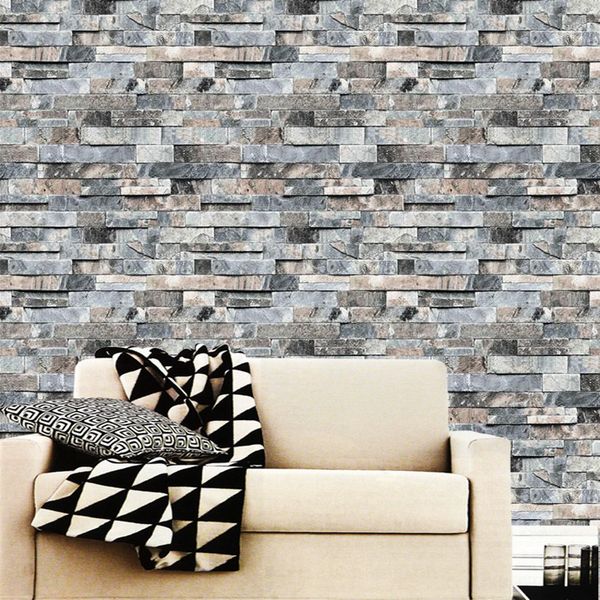 Urijk 3d Stereoscopic Faux Stone Brick Wall Wallpaper For Walls Living Room Wall Paper Background Sticker Mural Papier Peint Wall Stickers Vinyl Wall