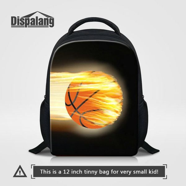 Хорошее качество Детская школьная сумка Cool Basketball Printing Baby рюкзак футбол футбольный дизайн мальчик книжный мешок Детский сад рюкзак rugzak