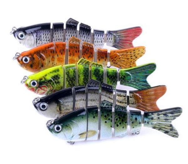 

6 jointed Crankbait Fishing Wobblers 10cm 18g Lifelike Fishing Lure Isca Artificial swim Bait Fishing Tackle pesca peche