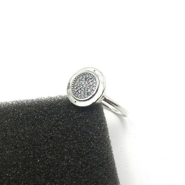 Кольцо из стерлингового серебра 925 пробы с бриллиантами CZ и оригинальной коробкой для женских колец Pandora, модное обручальное кольцо, подарочные ювелирные изделия
