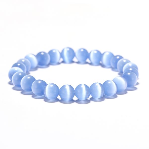 

minimalist natural stone beads bracelet charms handmade moonstone women men hand braclet for yoga jewelry accessories bileklik, Black
