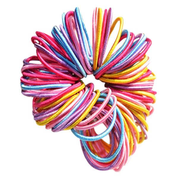 Jeyl Mixed Baby Kids Girl Elastic Tiny Hair Tie Band Rope Ring