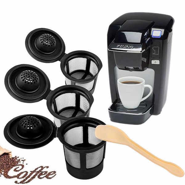 

3pc et reu able refillable coffee filter ba ket k cup for keurig 1 0 tainle teel me h compatible pod y tem nna376