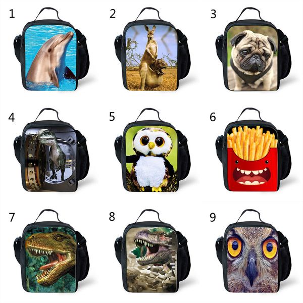 

40 tyle kid 3d animal dino aur ty lunch box bag funny teenager backpack tudent choolbag game torage bag b