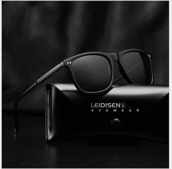

classic aluminum magnesium male polarized sunglasses, glasses driver, mirror and sunglasses, White;black