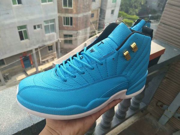 

men 2019 12 university blue shoes white blue unc 12s sneaker, Black