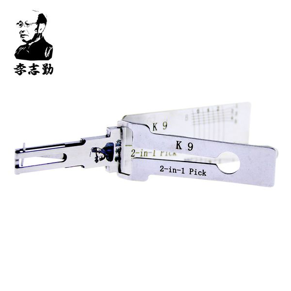 

Mr. Li's Original Lishi K9 2in1 Decoder and Pick - Best Automotive Locks Unlock Tools on the Market