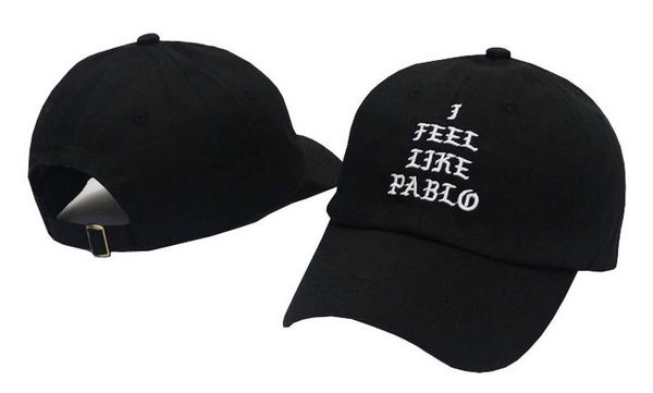 

I FEEL LIKE A PABLO Men and Women Caps Kanye West Caps 4 Colors Embroidered Baseball Cap