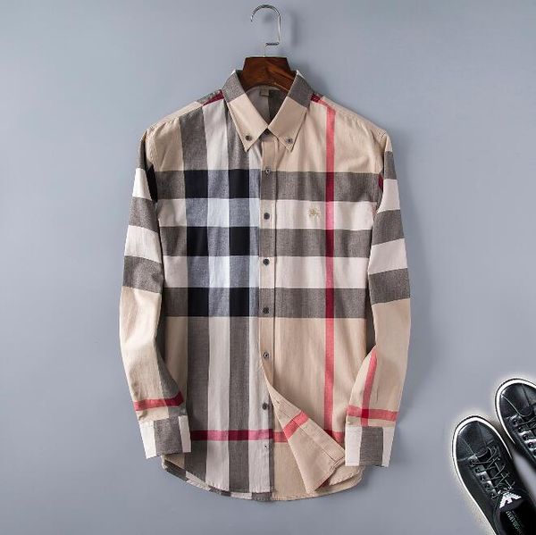 

Оптово-новые высококачественные мужские рубашки дизайнер модный бренд бизнес по