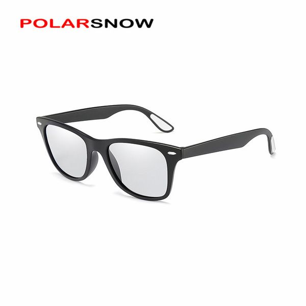 

polarsnow men polarized sunglasses pchromic sun glasses driving glasses women men feminin brand fashion sunglass ps-chqb1052, White;black