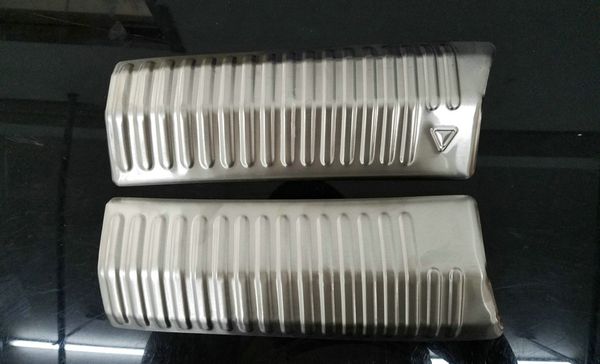 

built guard bump guard plate after the pedal steel trunk for 2011 2012 2013 2014 vw volkswagen polo hatchback