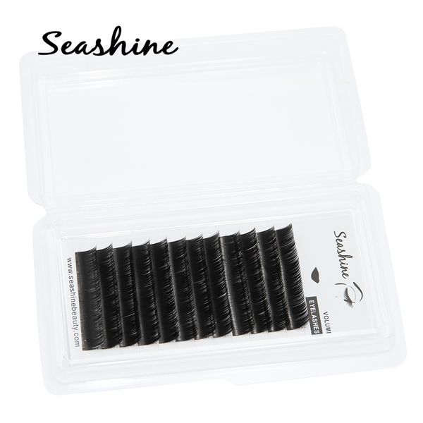 

seashine 8-15mm cashmere flat lashes eyelash extensions ellipse lash materials thick eyelashes individual eyelashes ing