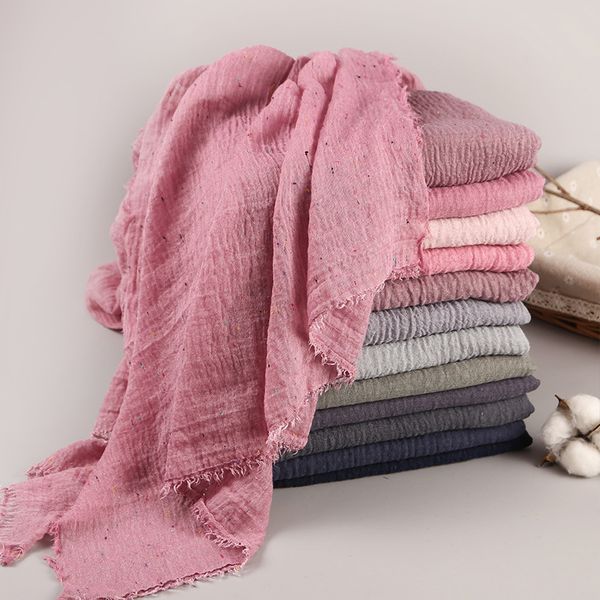 

80*200cm summer colorful linen scarf female literary japanese department of creative shawl national wind fold scarf my-msl033