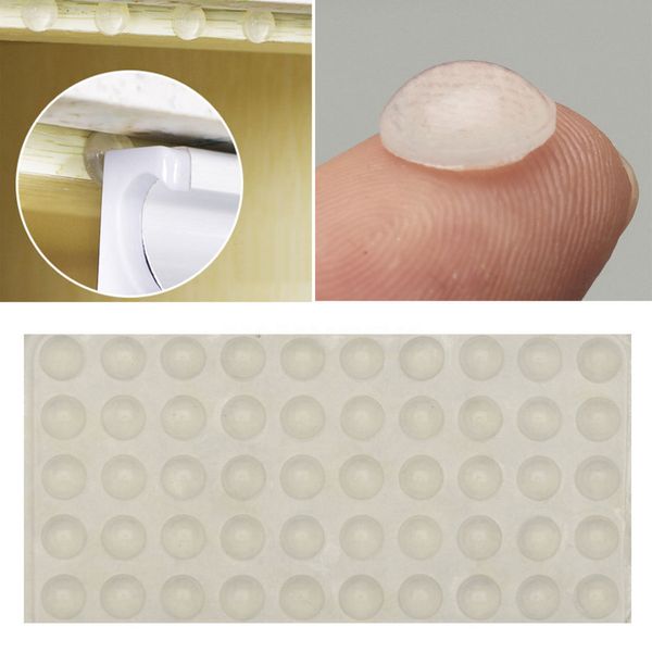 2019 Self Adhesive Rubber Feet Pads Silicone Transparent Cupboard