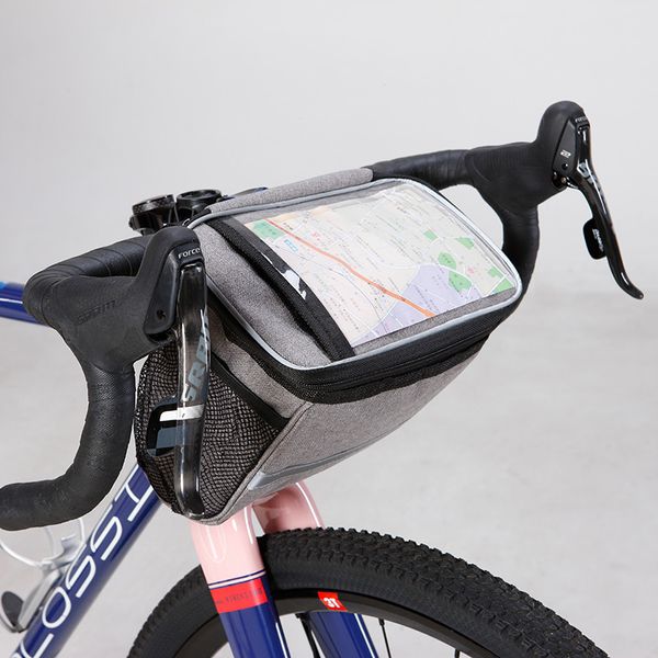 

roswheel sahoo bike bag bicycle handlebar bag mtb cycle cycling for map gps waterproof 2018 bycicle accessories