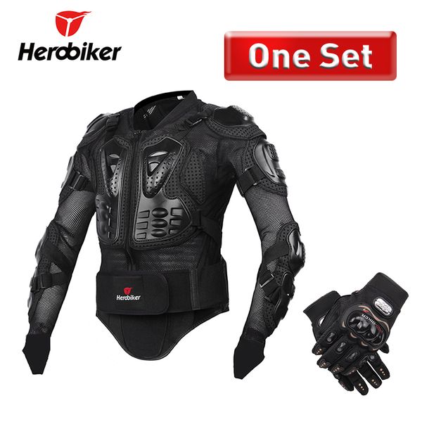 

herobiker motorcycle jacket men protective gear motorcycle armor full body motocross gear racing protection s-5xl