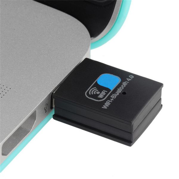 Freeshipping 1pc Bluetooth 4.0 150Mbps Mini adattatore WI-FI USB wireless LAN Scheda di rete WIFI Negozio all'ingrosso