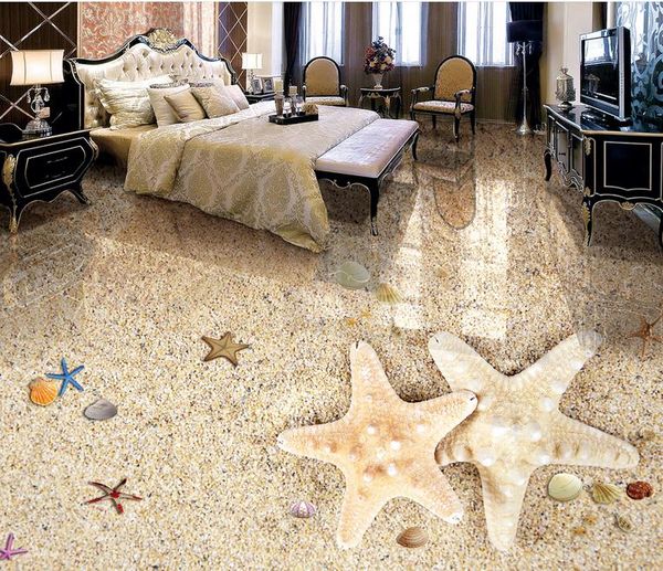 

kitchen vinyl wallpaper beautiful romantic beach 3d floor adhesive wall coverings