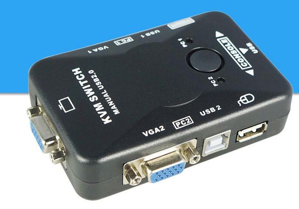 

vga usb kvm переключатель хост sharer desktop switch box