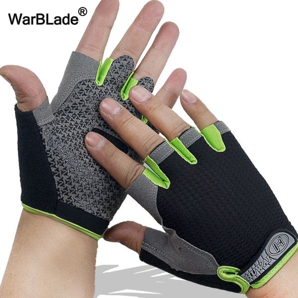 

wbl half finger gym gloves men women exercise protecting breathable bodybuilding sports gloves fitness weight-lifting, Blue;gray