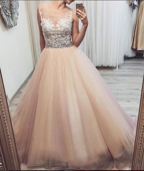 

кристаллы кружева 2019 сексуальные вечерние платья sheer шеи-line тюль пром платья шампанское невесты вечерние платья, Black;red