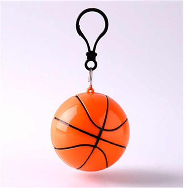 

падение shipp 90*120 см творческий одноразовые pe дождевики хранения осень для детей мини баскетбол бейсбол футбол брелок пончо ccnm6991 100