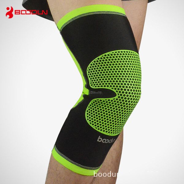 

1pcs 2018 поддержка колена профессиональная защитная спортивная коленная подушка breathable bandage brace баскетбол теннис велоспорт, Black;gray