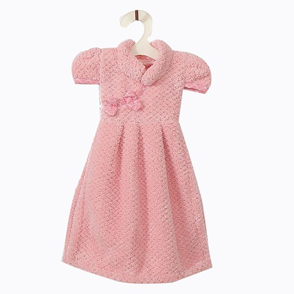 

2018new baby hand towel soft children's cheongsam hanging wipe bath face towel pineapple b040