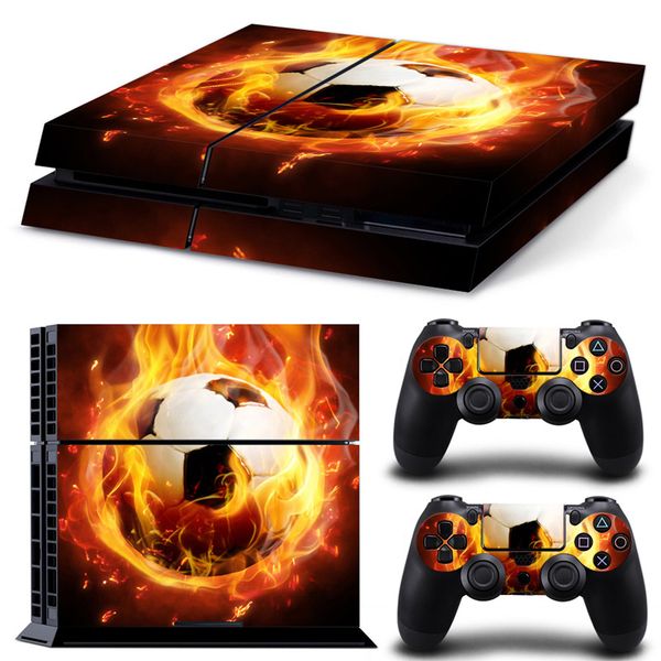 

Football Design Vinyl Skin Sticker Cover For PS4 Playstation 4 Console
